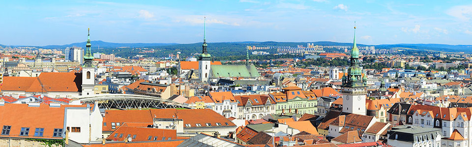 Brno city overview