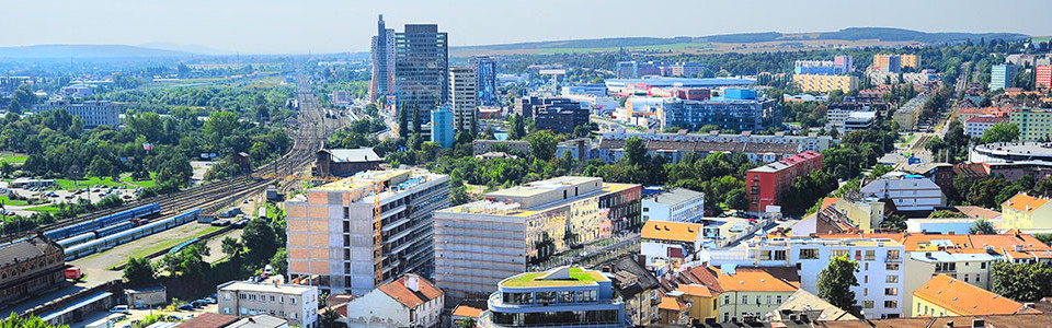 Brno city overview