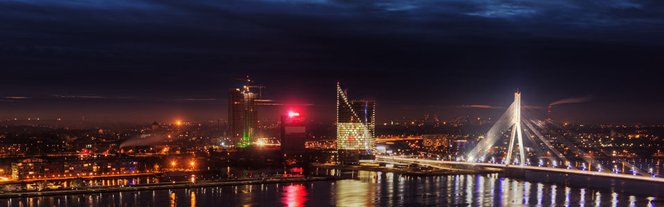 Riga at night